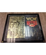 WCW Nitro Card 22kt Gold Goldberg Display Piece Wall Plaque ⭐️Very Rare! ⭐️ - $123.07 CAD