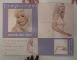 EmmyLou Harris Poster Stumble Into Grace Album Promo 2-Sided Emmy lou - £20.28 GBP