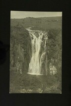 Vintage Postcard RPPC Real Photo Waterfall Patal Pani Falls Mhow Indore ... - $9.66