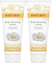 Burt&#39;s Bees Soap Bark and Chamomile Deep Cleansing Cream, 6 ounce pack of 2 - £28.76 GBP