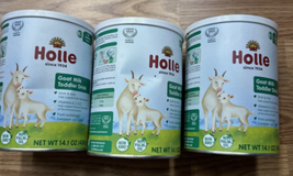 3 X Holle Goat Milk Toddler Drink Toddlers 1 Year+ 14.10z (400g) each ca... - $111.02 CAD