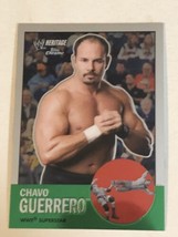 Chavo Guerrero WWE Heritage Chrome Topps Trading Card 2007 #28 - £1.52 GBP