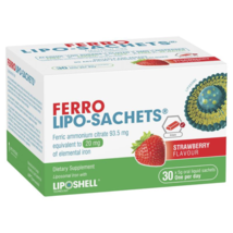 Lipo-Sachets Ferro Strawberry 5g - 30 Sachets - £101.83 GBP