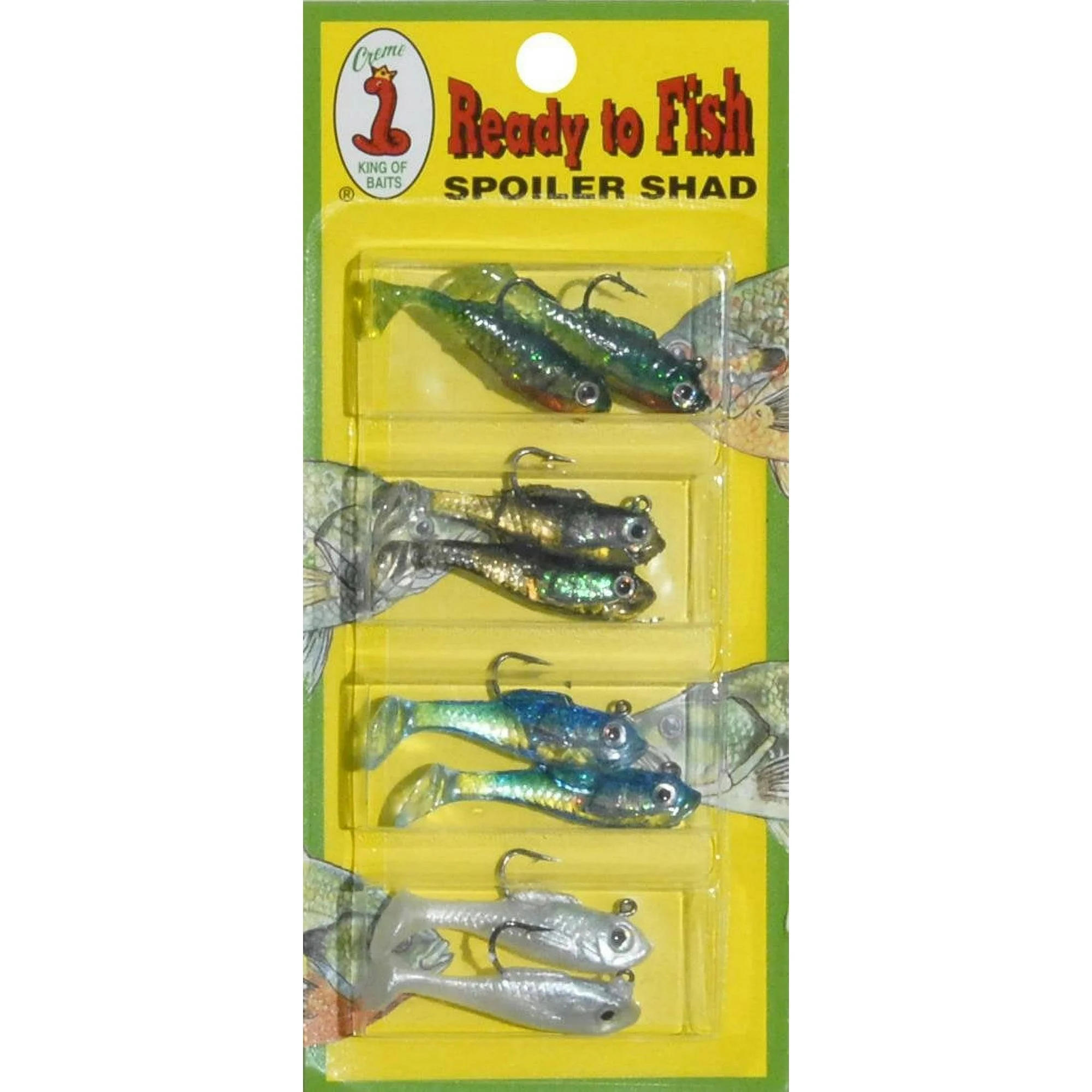 Creme Spoiler Shad Kit Assortment - 8 Piece  - $312.19 MXN
