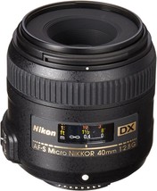 Nikon Dslr Cameras With The Af-S Dx Micro-Nikkor 40Mm F/2.8G Close-Up Lens. - £281.41 GBP