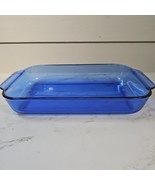 PYREX #232-R Cobalt Blue Casserole Baking Dish 2 QT  11&quot; X 7&quot; X .1.5&quot; - $271.40 MXN
