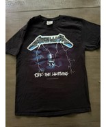 Vintage Metallica Ride The Lightning T-Shirt Size Medium - 2007 - $1,016.11 MXN