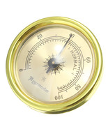 HUMIDITY Monitor rOund HYGROMETER Measure Percentage Moisture Gauge % HU... - $27.16 CAD