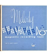 Melody Magnetic Recording Tape Reel to Reel (2 Roles) - $7.80
