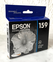 Genuine EPSON 159 Ultrachrome Matte Black Ink Cartridge T159820 - R2000 Printer - £22.74 GBP