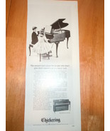 Vintage Chickering Piano Print Magazine Advertisement 1966 - $6.82 CAD