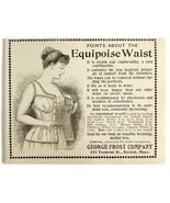 Frost Equipoise Waist Corset 1894 Advertisement Victorian Clothing ADBN1bbb - $19.99