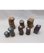 (138) Return To Dark Tower Board Game Cardboard Resource Tokens - $19.45 CAD