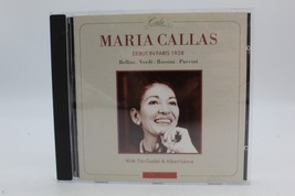 Maria Callas Debut In Paris 1958 CD 1994, Gala Norma IL Trovatore Tosca Act II - £4.62 GBP