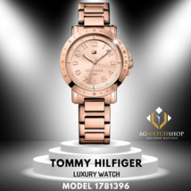 Tommy Hilfiger Rose Dial Rose Gold-plated Stainless Steel Damenuhr 1781396 - $118.72