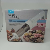 Proctor Silex Super Shooter Plus Cordless Cookie Press Food Decorator - £11.64 GBP