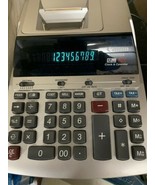 Canon MP11DX 12-Digit Desktop Printing Calculator Clock Calendar Tested - $47.37 CAD