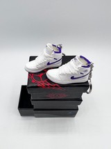 Jordan Mini Shoe Keychain Single or Pair with Shoe Box Option/Gift Set - $10.48+