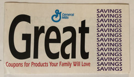 General Mills Cereal Coupon Book Old Book - $3.95