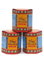 Tiger Balm (Red) Super Strength Pain Relief Ointment 19.4g  (pack of 3 J... - £18.55 GBP