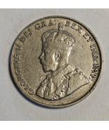 1922 Canada Joe V Period 5-cent Nickel coin 21MM - $56.50