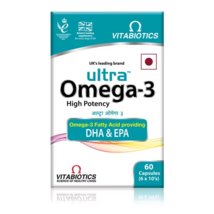 Vitabiotics Ultra Omega-3 High Potency Capsules x 60 - £11.86 GBP