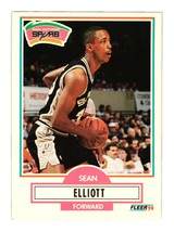 1990 Fleer #171 Sean Elliott San Antonio Spurs - £2.35 GBP