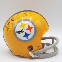 Jerome Bettis Dédicacé Pittsburgh Steelers Mini Casque Hall Of Fame - £125.98 GBP
