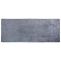 Ultra-Soft Extra-Thick High Density Memory Foam (2 Feet By 5 Feet, Slate Gray) - £67.66 GBP