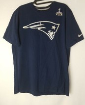 NIKE New England Patriots Super Bowl XLIX 49 Champions Football T-Shirt Mens L - £16.08 GBP