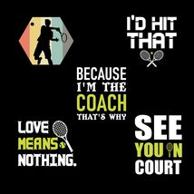 Tennis Dad Shirt Funny Father’s Day Gift Lovers Retro Player 5 Design Me... - $6.00