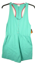 ORageous Misses XL Green Henley Racer Tank Coverup New With Tags - £7.40 GBP
