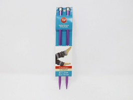Boye Anodized Aluminum Knitting Needles - New -  US 11  8mm - £6.20 GBP