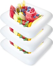 3Pcs Inflatable Ice Serving Buffet Bar - Salad Food &amp; Drinks Cooler Serving Tray - £14.20 GBP