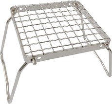 Camp Grill With Foldable Legs: 304 Stainless Steel Grill Grate For Gas S... - $42.40 CAD
