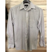 The Arrow Company Mens Shirt Size 16 34/35 Plaid Long Sleeve Button Up - £12.68 GBP