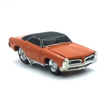 The Original Muscle Machines 1966 66 Pontiac GTO Orange Car Die Cast 1/64 Loose - $25.15