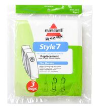 3 Bissell Vacuum Part 32120 / Paper Bags, Style 7, 3PK, 2 Ply, Uprightup... - $15.17 CAD