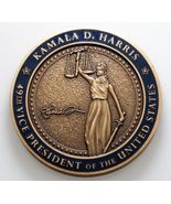 VPOTUS 49th Vice President Kamala D. Harris Challenge Medal, Very Rare! - $11,743.24 MXN