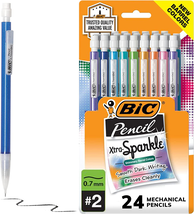 Xtra-Sparkle Number 2 Mechanical Pencils with Erasers, Medium Point (0.7... - $10.67
