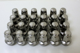 New 24 Ford F150 Expedition Polished Stainless Lugs Lug Nuts 2004-14 - £54.08 GBP
