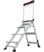 Little Giant Ladders, Jumbo Step, 4-Step, 3 foot, Step Stool, Aluminum, ... - $193.57 CAD