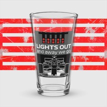 Lights Out F1 Beer Glass, Pint Glass F1, Formula One Beer Glass, Pint Glass Form - £18.18 GBP
