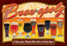 Brew-opoly Board Game For People Who Love To Drink Beer - £9.92 GBP