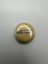 RARE Vintage EMERGENCY FUND FOR NEEDY PEOPLE Pin BB6 - £7.81 GBP