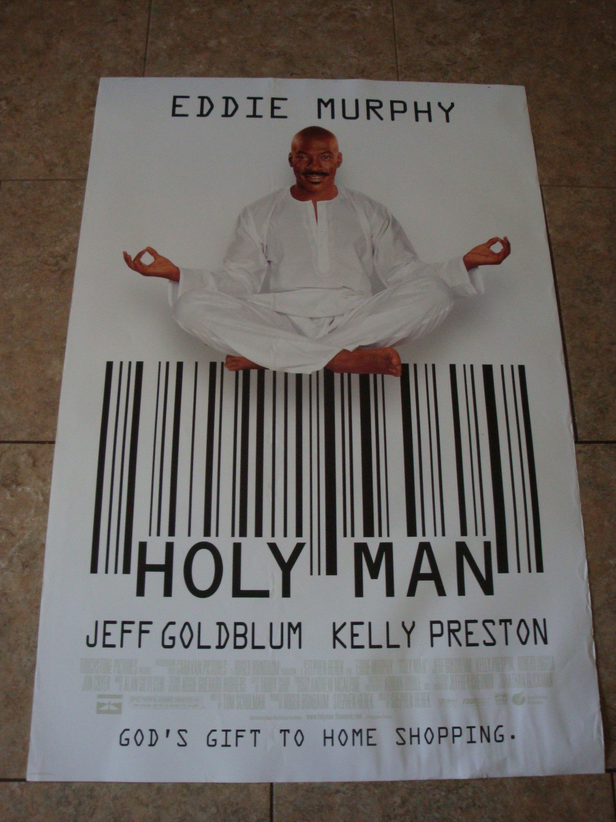 HOLY MAN - MOVIE POSTER WITH EDDIE MURPHY - $4.00