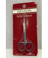 New Revlon Safety Scissors #2377-10 Superior Quality Rare Vintage Original - $25.14