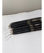 Vintage Skilcraft Pens set 6 US Government black ink retractable click c... - £19.72 GBP