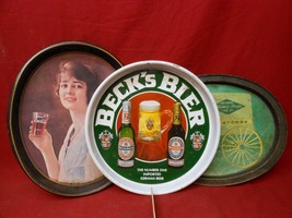 Vintage Beck&#39;s Bier, Coca-Cola, and Atlantic &amp; Pacific Tea Co. Beverage ... - $39.59