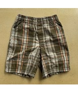 toughskins boys size 4t plaid shorts - £4.66 GBP